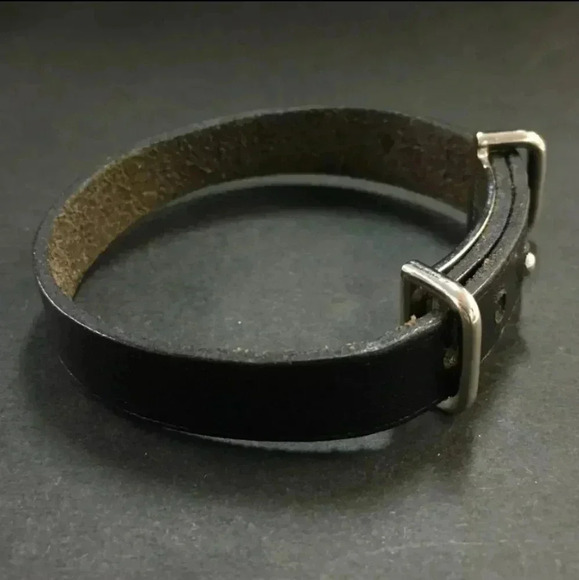 Hermes Api 2 Black Leather Bracelet - Picture 5 of 5